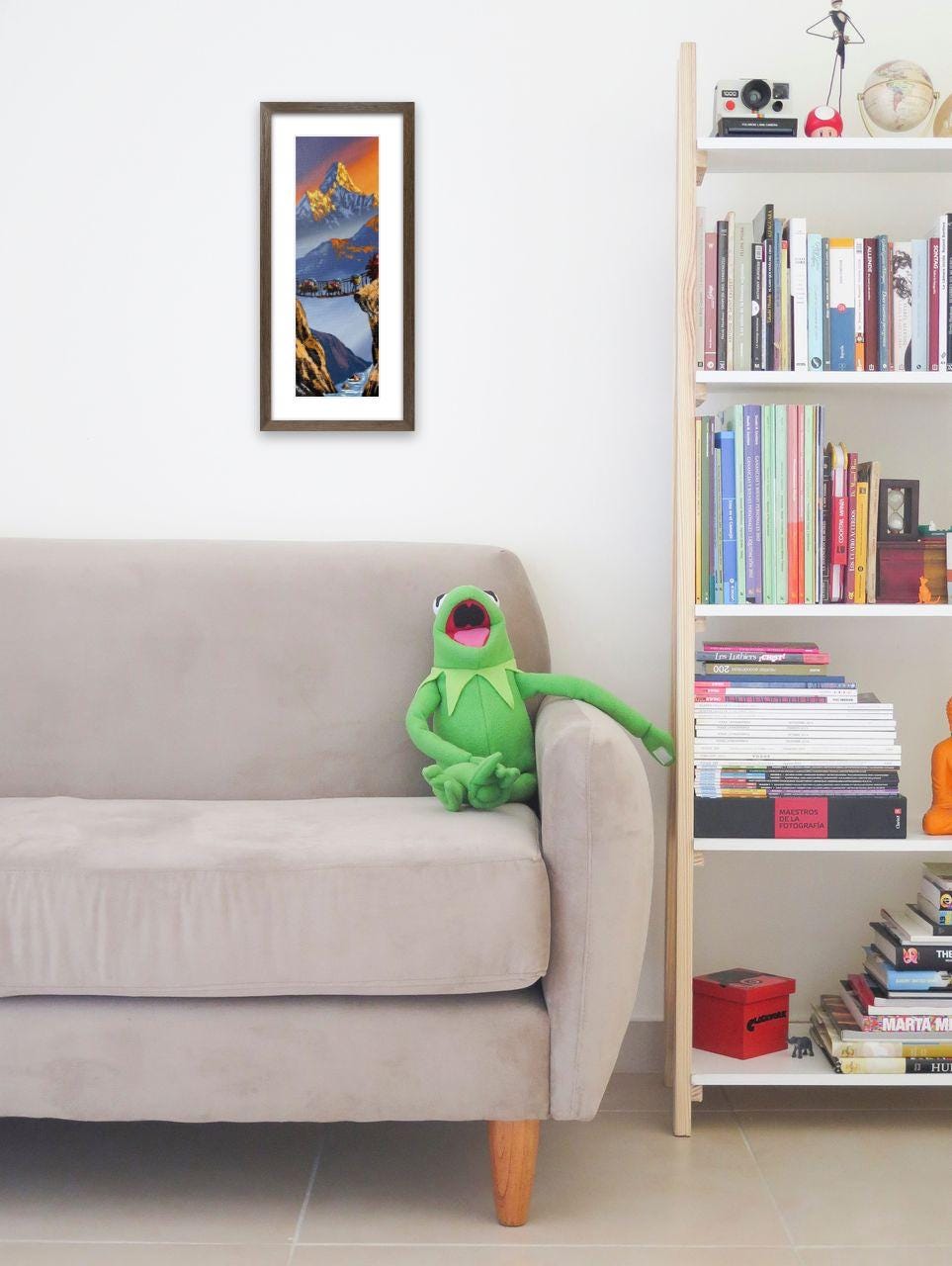 Machhapuchhre Sunrise – Yak Caravan on Suspension Bridge