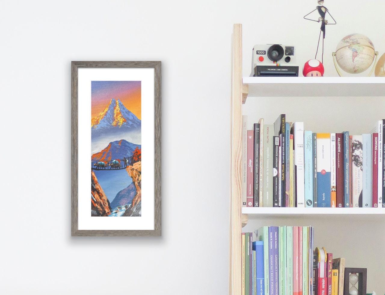 Himalayan Canvas Art: Everest Sunset