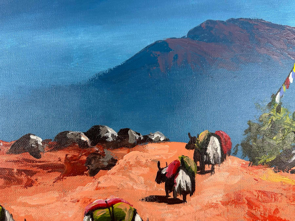 Ama Dablam Himalayan: Nepal Yak Caravan