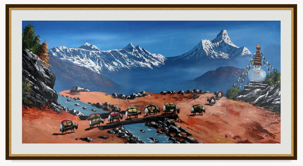 Ama Dablam Himalayan: Nepal Yak Caravan