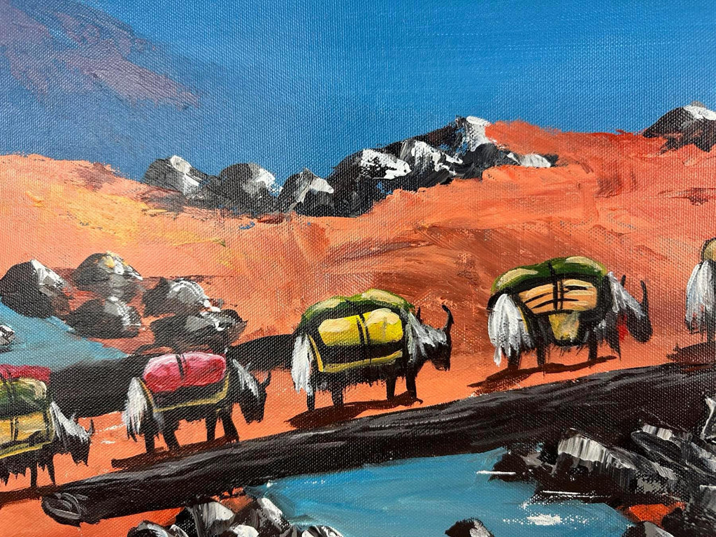 Ama Dablam Himalayan: Nepal Yak Caravan