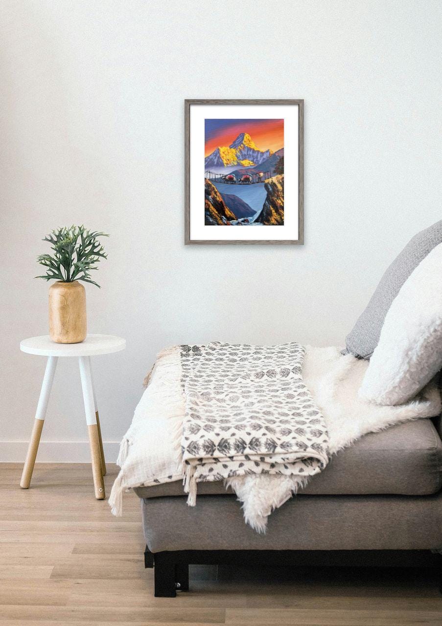 Fishtail Mountain/ Machhapuchhre Himal